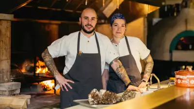 Julio Guajardo and Kate Chomyshyn