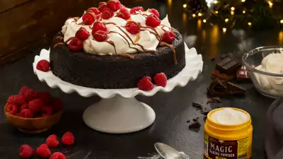 Double-Chocolate Treasure Cake