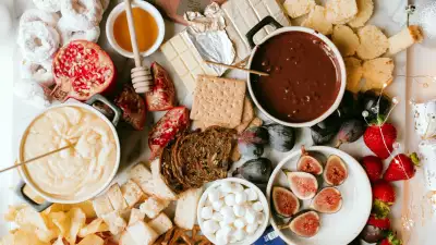 Green & Black's charcuterie board