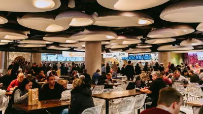 Union Station Food Court DJ lunch hour