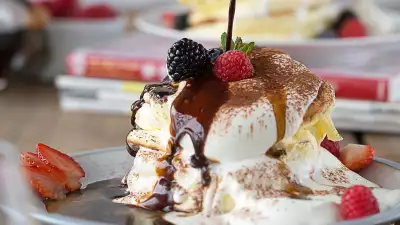 Fuwa Fuwa Japanese soufflé pancakes, Toronto