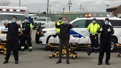 Mark McEwan delivers food to paramedics amid COVID-19 crisis