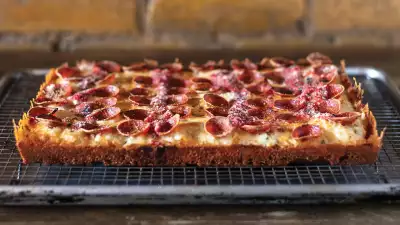 The best new restaurants in Toronto | Detroit-style pan pizza with Ezza pepperoni, cheese, tomato sauce & herbs from Gianna&rsquo;s Patties and Pies