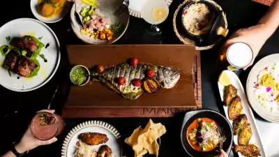 A spread at Marked, a new South American restaurant in Toronto