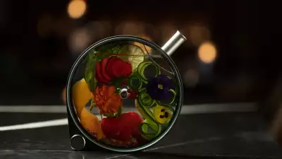 A cocktail at Marked, a new South American restaurant in Toronto