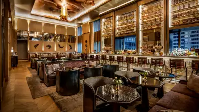 Thanksgiving dinner in Toronto | The dining room at Louix Louis in the St. Regis Hotel Toronto