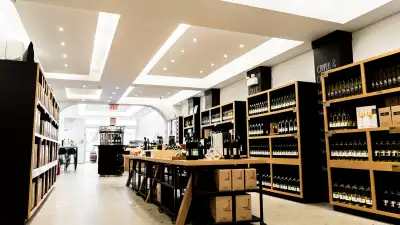 Downtown Winery Toronto | Inside the bottle shop
