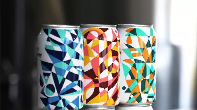 Collective Arts new Toronto brewery and distillery | Colourful cans from Collective Arts