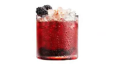 Kraken Black Spiced Rum cocktail recipes | The Kraken Kramble, a blackberry forward beverage