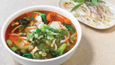 Trinity Bellwoods neighbourhood guide | A bowl of spicy pho at Golden Turtle