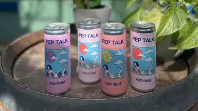 Paradise Grapevine, wine bar and bottle shop | Pep Talk, Paradise Grapevine's canned rosé