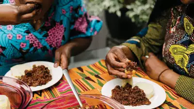 Christmas traditions from Toronto chefs | Afia Amoako eats atidua with her mother