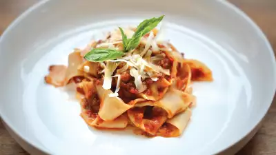 Toronto's best new restaurants | Plant-based pasta at Osteria Du