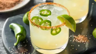 A spicy margarita recipe