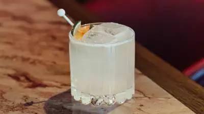 In Stone cocktail recipe at Writers Room in the Park Hyatt, Toronto