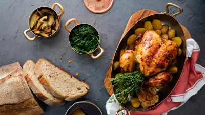 Accessible restaurants in Toronto | Roast chicken at Caf&eacute; Boulud