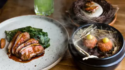 Accessible restaurants in Toronto | An assortment of dishes at Ration Beverly