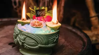 Tropical cocktail recipes from Port Light on Bloor | The Shipwreck Bowl cocktail