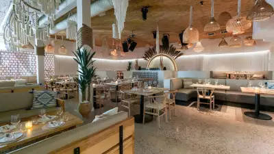 Soluna | The dining room at Soluna on Queen West