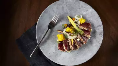 Toronto's best steakhouses | Ahi tuna at Blue Blood