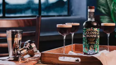Rum and coffee liqueur | Cloud House Cloudy Martini cocktail recipe