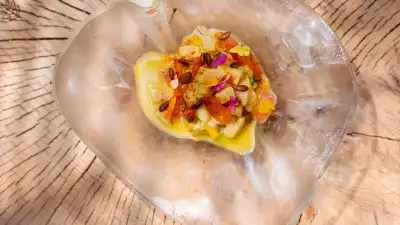 Casa Madera | Casa Madera restaurant ceviche menu item