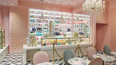 Ladurée Yordale, Toronto | The takeaway counter inside Ladurée Yorkdale