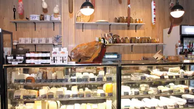 Toronto bottle shops and alcohol stores | The cheese counter inside Unboxed Market
