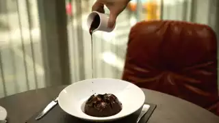 Café Boulud profiteroles Café Boulud profiteroles
