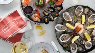 Seafood platter at Cafe Boulud Toronto Seafood platter at Cafe Boulud Toronto