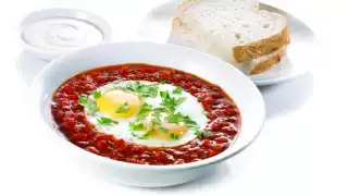 Shakshuka from Aroma Espresso Bar Shakshuka from Aroma Espresso Bar