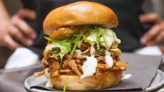 Fidel Gastro's porknado sandwich Fidel Gastro's porknado sandwich