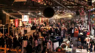 Winter Village at Evergreen Brick Works Winter Village at Evergreen Brick Works
