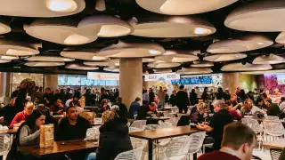 Union Station Food Court DJ lunch hour