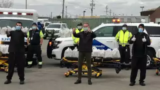 Mark McEwan delivers food to paramedics amid COVID-19 crisis