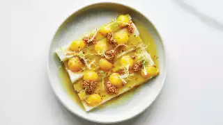 The best new restaurants in Toronto | Poireaux Vinaigrette, a French dish at Pompette