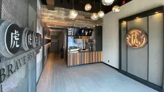 The best bubble tea in Toronto | the interior of Tiger Sugar bubble tea shop in Toronto