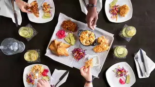 Win a $250 gift card to The Rec Room | A spread of comfort food and pub grub