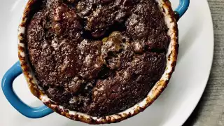 Gavan Knox's Chocolate Pouding Chomeur recipe Gavan Knox's Chocolate Pouding Chomeur recipe
