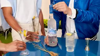 The Lawn Club by Grey Goose Vodka | Friends drink Grey Goose cocktails