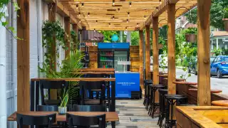 Civil Pours draught cocktail patio pop-up