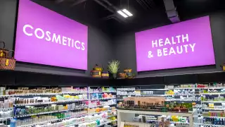 The health and beauty section at Nature's Emporium in downtown Toronto The health and beauty section at Nature's Emporium in downtown Toronto