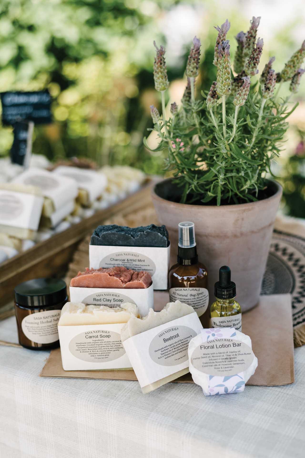 Deeply Rooted Farmers' Market | Soaps and other products from SaSa Naturals Deeply Rooted Farmers' Market | Soaps and other products from SaSa Naturals