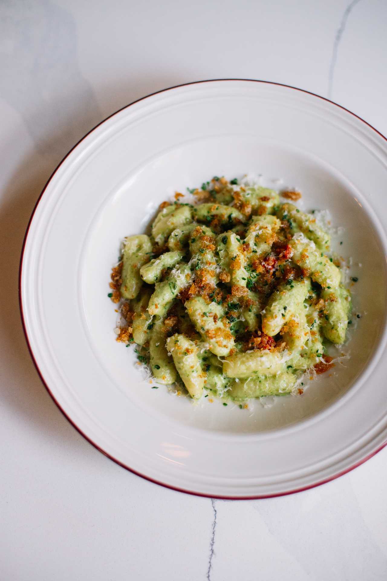 Contrada restaurant in Toronto | Ricotta gnocchi Contrada restaurant in Toronto | Ricotta gnocchi
