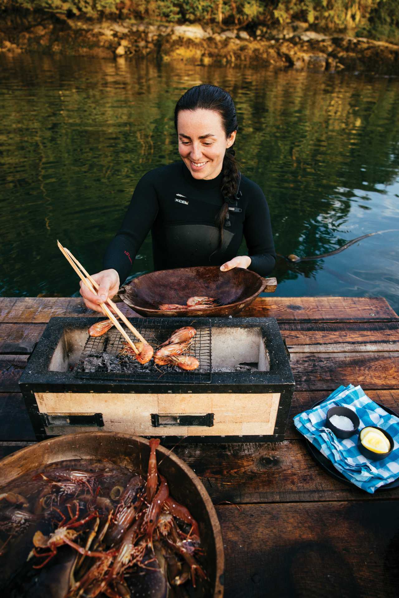 Seaweed benefits | A snorkelling trip on Nimmo Bay with a floating picnic of spot prawns Seaweed benefits | A snorkelling trip on Nimmo Bay with a floating picnic of spot prawns