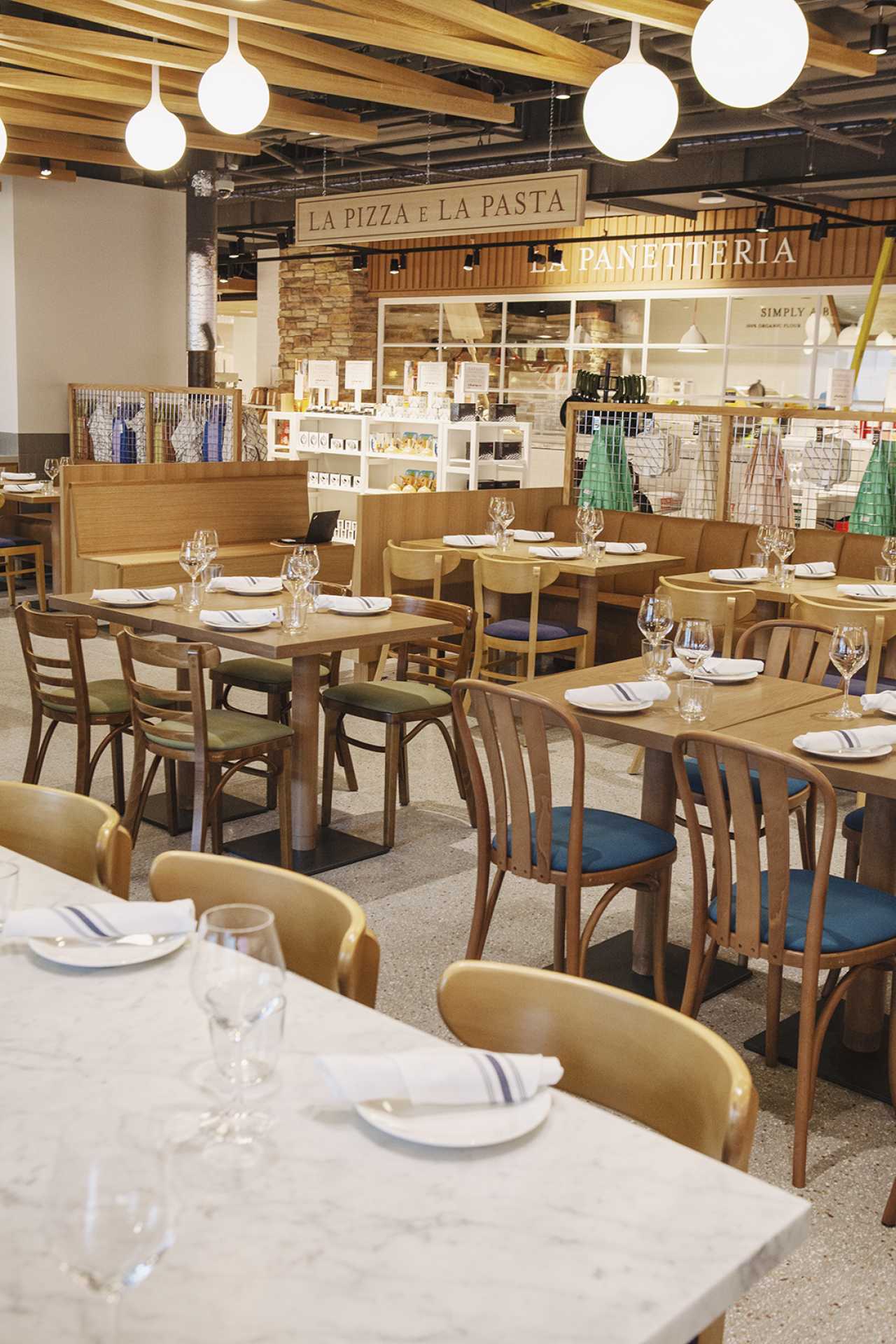Best Italian restaurants in Toronto | Seating inside Eataly, Toronto