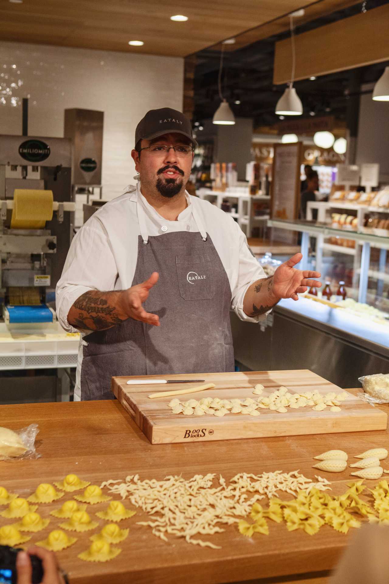 Best Italian restaurants in Toronto | A chef making pasta at Eataly, Toronto