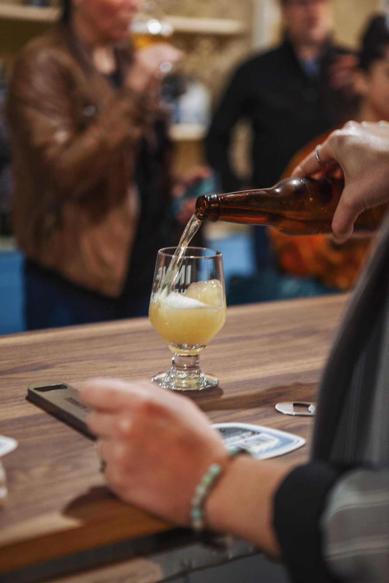 Best Italian restaurants in Toronto | Pouring a beer at Eataly, Toronto