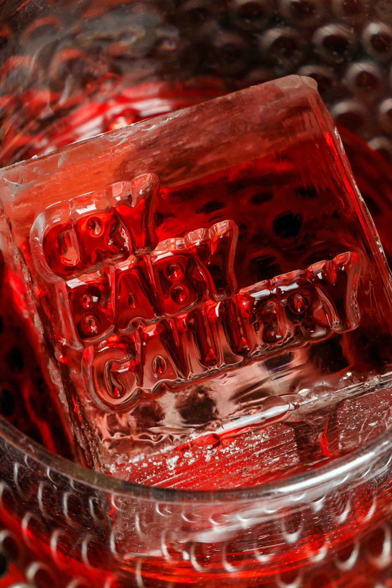 The best bars in Toronto | The Cry Baby Gallery emblem pressed into an ice cube