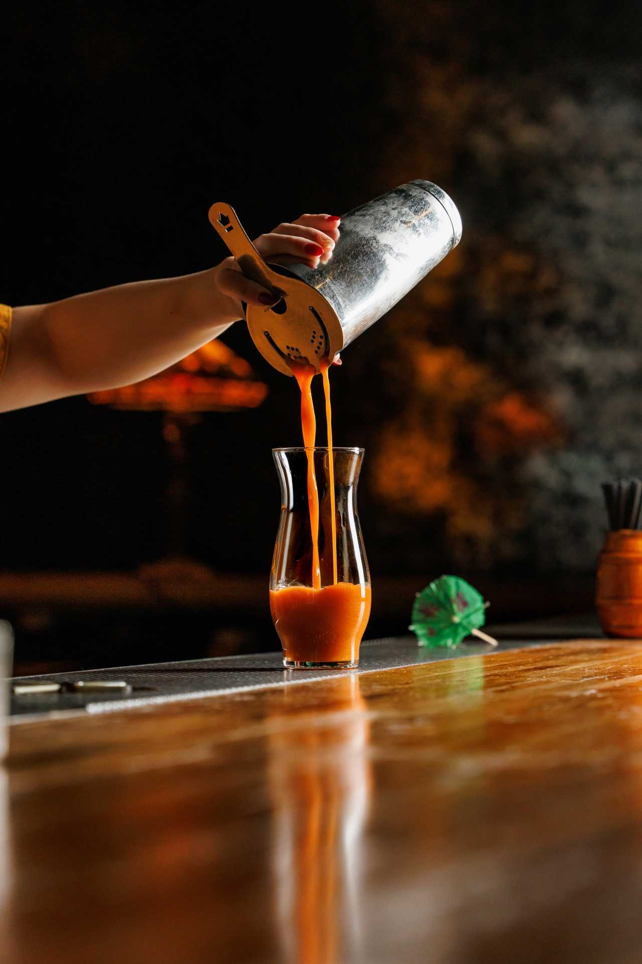 The best bars in Toronto | Pouring the I Was In The Pool cocktail at Cry Baby Gallery